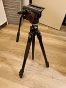 Panasonic AG-AC90, statyw manfrotto. Komplet