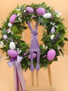 Wianek na drzwi wielkanocny 