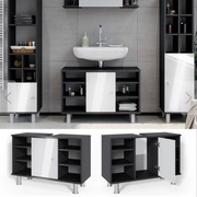 Szafka pod umywalkę vicco antracyt, biały