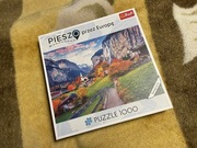 Puzzle Trefl 1000 elementów Szwajcaria Pieszo przez Europę