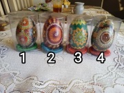 Pisanki gęsie wielokolorowe