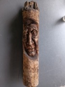 Rzeźba w drewnie z okresu PRL 