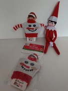 Psotny Elf on the shelf elf badly behaving elf ubranko bałwanek