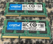 Komplet 8GB (2x4GB) RAM Crucial DDR3L 1333MHz CL9 SO-DIMM