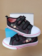 Trampki dziecięce dziewczęce 34 na rzepy nowe