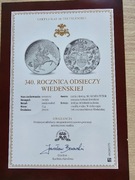 Moneta: 340 rocznica odsieczy wiedeńskiej