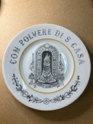 talerz dekoracyjny matka boza loretanska virgo lauretana con polvere di s c
