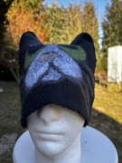 Czapka do Sauny z Wełny Merynosa | Sauna Hat | Handmade Merino Wool Natural