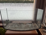 Akwarium z wyposażeniem 