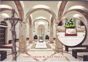 JAN PAWEŁ II - KRAKÓW - Sanktuarium - Pocztówka - Papież JP II