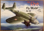 PZL 37B Łoś Fly Model