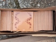 Płytki ścienne ceramiczne szkliwione PRL 1982 rok