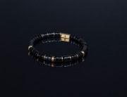 Bransoletka męska z kamieni naturalnych 