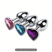 Korek Analny Stalowy ROZKOSZ anal dla początkujących 