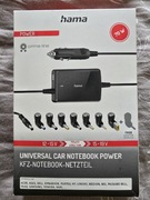 Hama ZASILACZ SAMOCHODOWY DO NOTEBOOKA , 15-19V / 70W