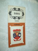 SIBIU - RUMUNIA - MAPA