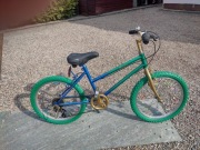 Rowerek dziecięcy po renowacji