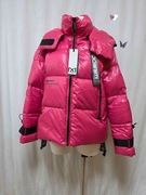 Różowa zimowa kurtka szelki | Pink Winter Jacket with Suspenders