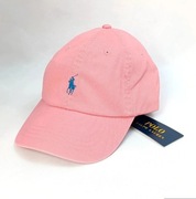 Polo Ralph Lauren Czapka Damska Różowa Bawełna Logo Oryginalna Nowa