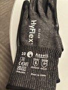 Rękawice robocze nitrylowe mocne oryginalne Ansel HYFLEX 11-543 10