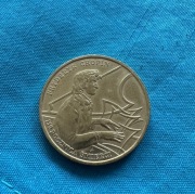 Moneta 2zl 150.rocznica śmierci Fryderyk Chopin 1999r.