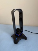 Uchwyt/hub Genesis Vanad 500 3 w 1 RGB na słuchawki i myszkę