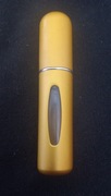 Podróżny atomizer do perfum złoty matowy 5ml
