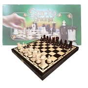 Szachy Średnie Drewniane