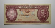 Stary banknot Węgry 100 Forint