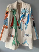 Kolorowy żakiet wzory rysunki obrazki wiosna hit