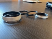 Fujifilm X100 filtr Hoya osłona przeciwsłoneczna Fuji X100S X100T X100F
