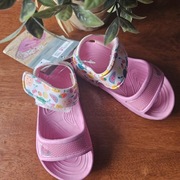 Sandały dziecięce basenowe r.24 różowe 