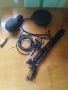 Mikrofon + statyw