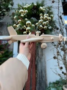 Zabawka Drewniana Samolot z Pilotem – Siup