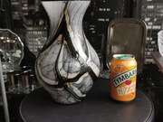 26cm wazon fantazyjny szkło warstwowe Murano 