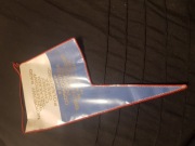 Motorowy Rajd Sztafetowy Szlakami Oręża Kraków 1976 proporczyk nr 15