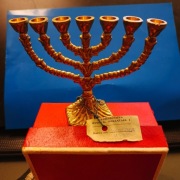 Mini świecznik - menora
