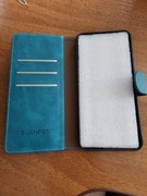 NOWE ETUI Porfel Samsung S23 Founders Edition kolor MORSKI