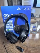 słuchawki Sony GOLD bezprzewodowe PS4 PS5