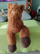 Misi pluszowy koń brązowy 