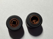 LEGO KOŁA 8x9 OPONA 14x9 BRĄZOWE (74967/30028) 74967c01 2 szt