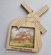 Magnes na lodówkę drewniany MDF Muzeum Wsi Opolskiej (17) 