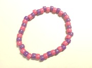 Bransoletka letnia dwukolorowa