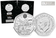 ANGLIA 2024 50p Star Wars R2D2 - C3PO