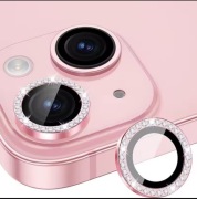 Osłona aparatu róż z cyrkoniami Iphone 13 pro,pro max