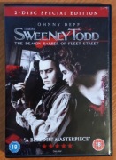 Sweeney Todd UK 2008 2xDVD SPECIAL EDITION