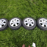 Alufelgi R16 4*108 wraz z oponami 205/55R16 