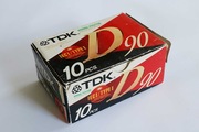 Kasety magnetofonowe TDK D90 - 10 sztuk
