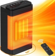 Termowentylator grzejnik elektryczny ceramiczny OBROTOWY  z PILOTEM