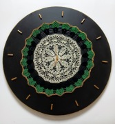 Zegar ścienny handmade 75cm 